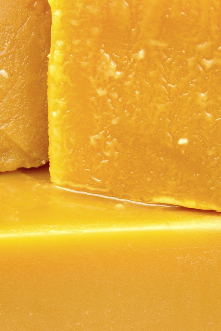 Golden beeswax texture